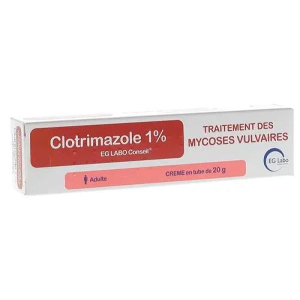 Clotrimazole 1% Eg Cons Cr Tube20G