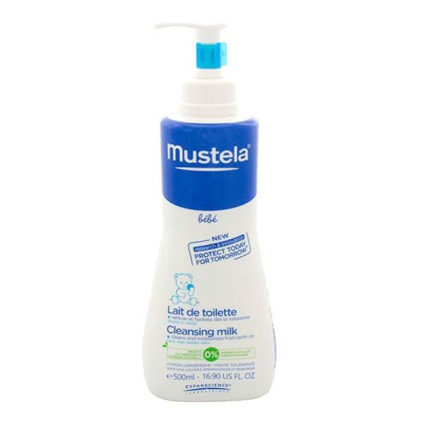 Mustela Lait de Toilette Flacon Pompe 500ml