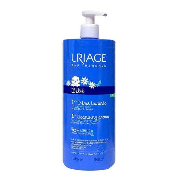 Uriage Bebe 1Ere Crème Lavante Fl 1L