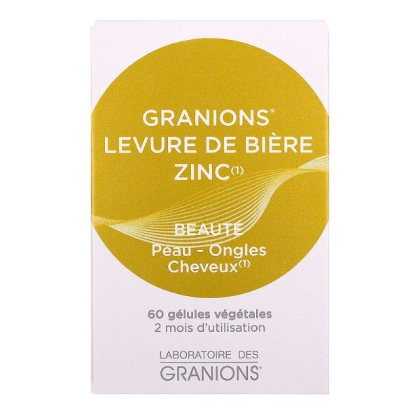 Granions Levure De Biere/Zn Gelu60