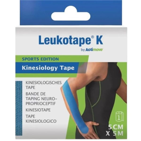 Leukotape K By Actim Bleu 5Cmx5M