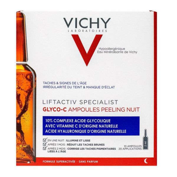 Vichy Liftactiv Glyco C Nuit Amp10