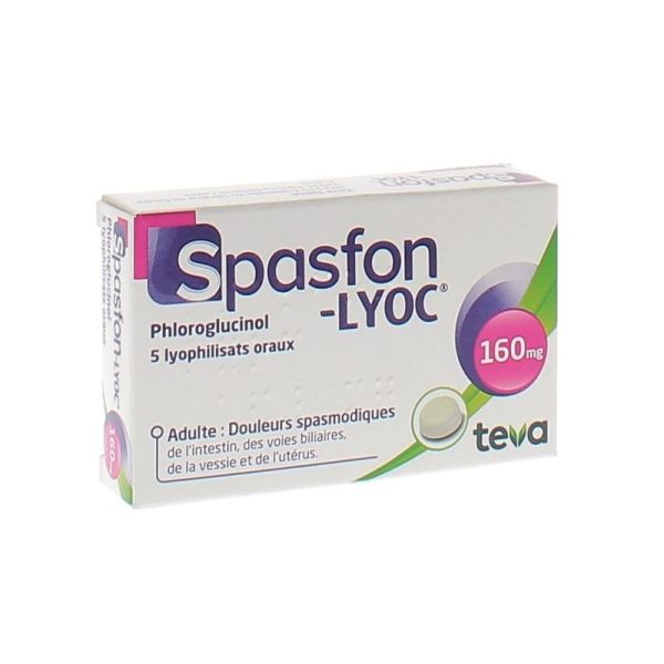 Spasfon Lyoc 160Mg Lyophilisat 5