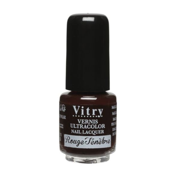 Vitry Mini Vernis Rouge Tenebre 4 Ml