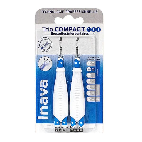 Inava Trio Compac Brossett 1/1/1 Blist/6