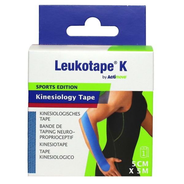 Leukotape K By Actim Bleu 5Cmx5M