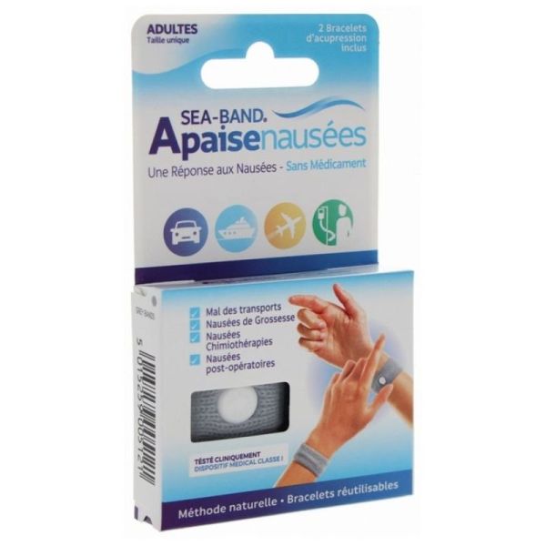 Seaband Bracel Nausee Ad Bt 2
