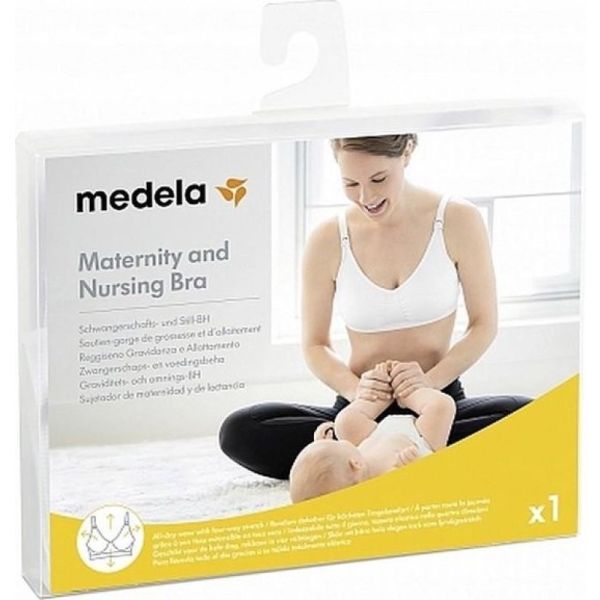 Medela Soutien-Gorge Allaitement Noir Taille L