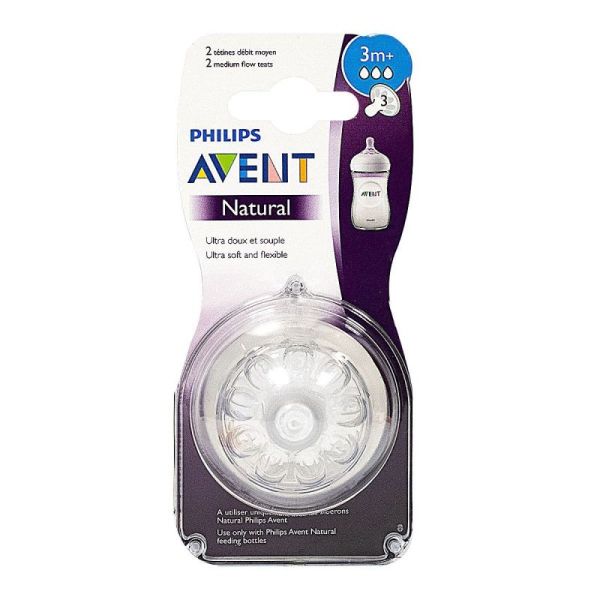 Avent Tetines Natural 3M+