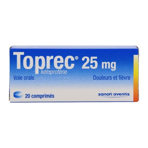 Toprec 25Mg Cpr 20