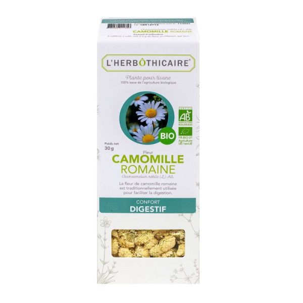 L'herboticaire Camomille Rom Bio 30G