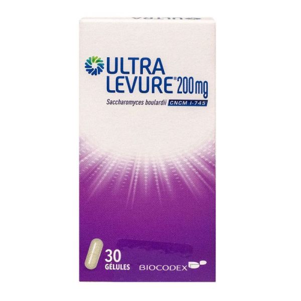 Ultra Levure 200Mg Fl Gelule 30