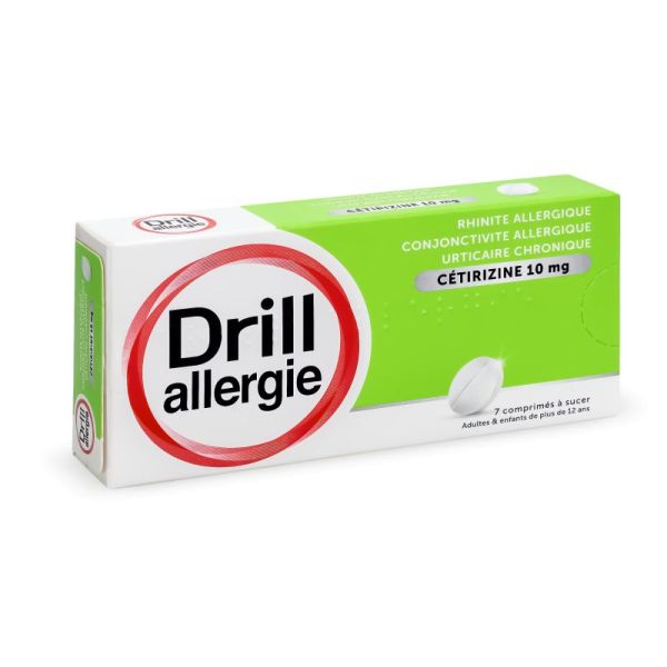 Drill Allergie Cetiriz 10Mg Cpr 7