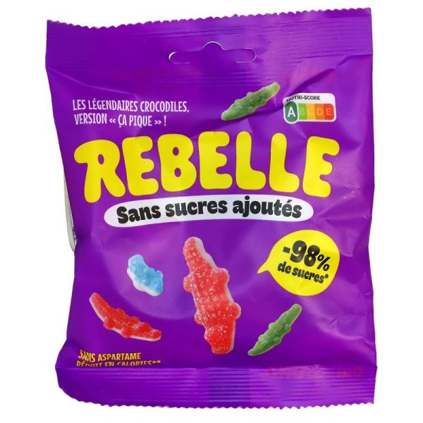 Rebelle Bonbons Crocodiles Acidules