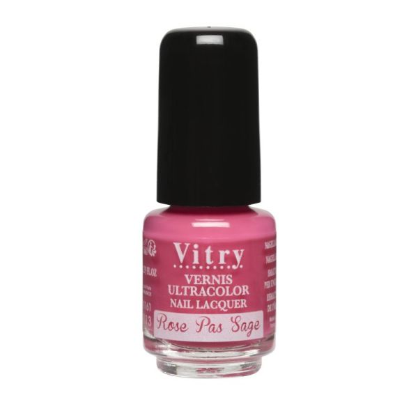 Vitry Mini Vernis Rose Pas Sage4Ml