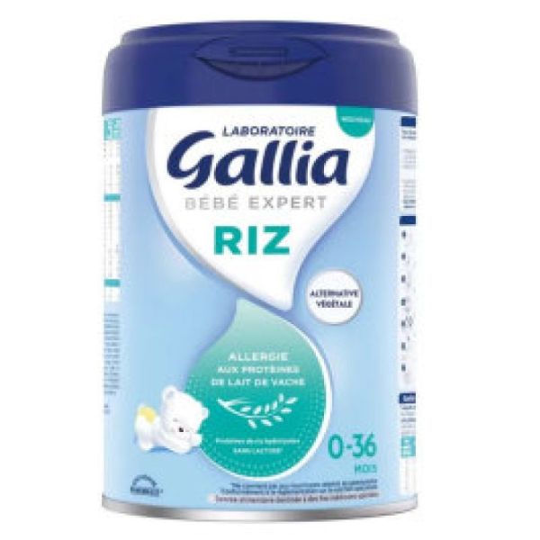 Gallia Riz 0-36 Mois 800 G