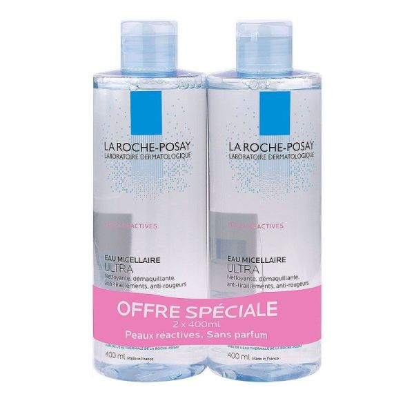 La R-P Eau Micellaire Ultra P Réact 2Fl/400Ml