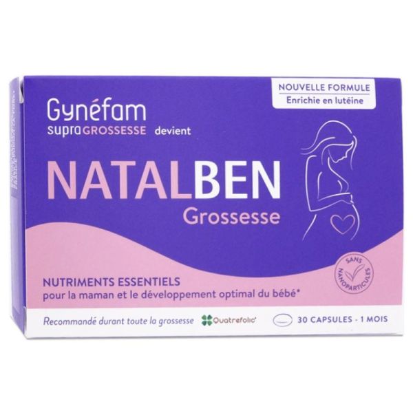 Natalben Grossesse Caps 30