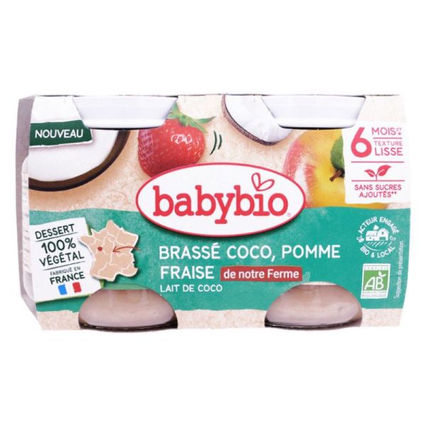 Babybio Brasse Coco/Pom/Frais2X130