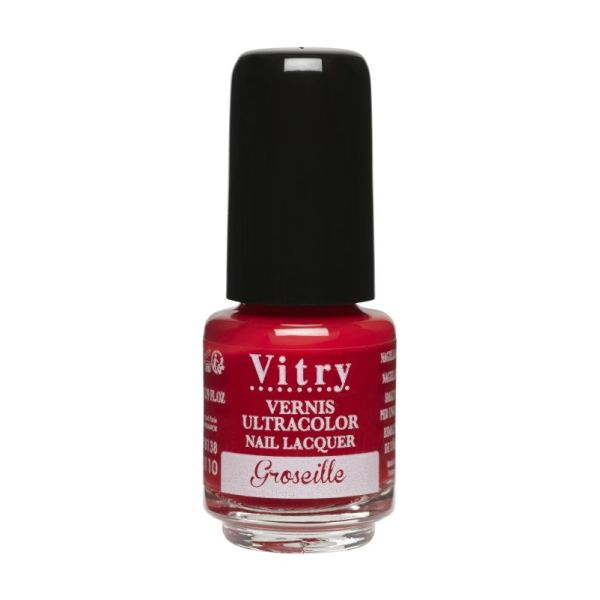 Vitry Mini Vernis Groseille 4Ml