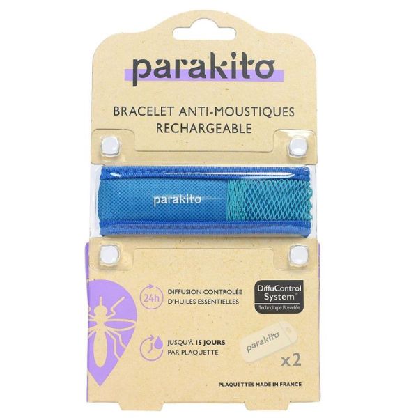 Para'kito Bracelet Répuls Moust Bleu