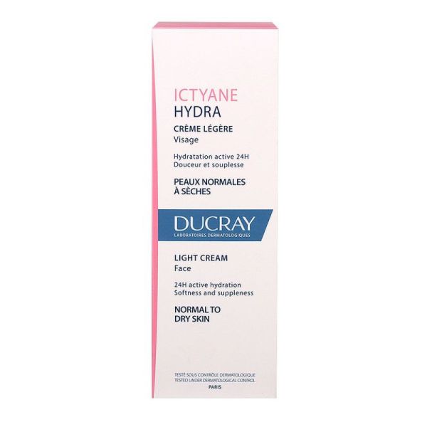 Ictyane Crème Hydratante Peau Sèche 40ml