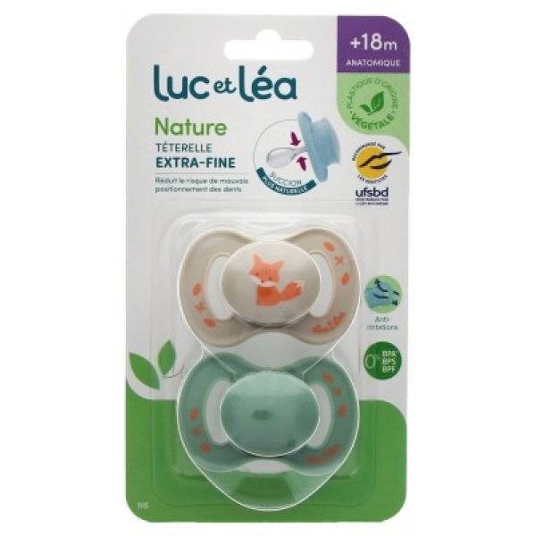 Luc&Lea Sucette Nature 18Mois+