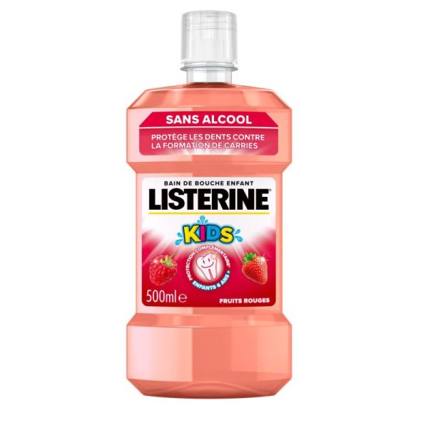 Listerine Bdb Kids Fruit Rge 500Ml