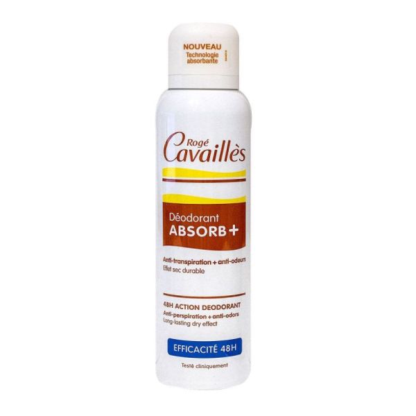 Cavailles Deodorant Abso+48H Spray 150Ml