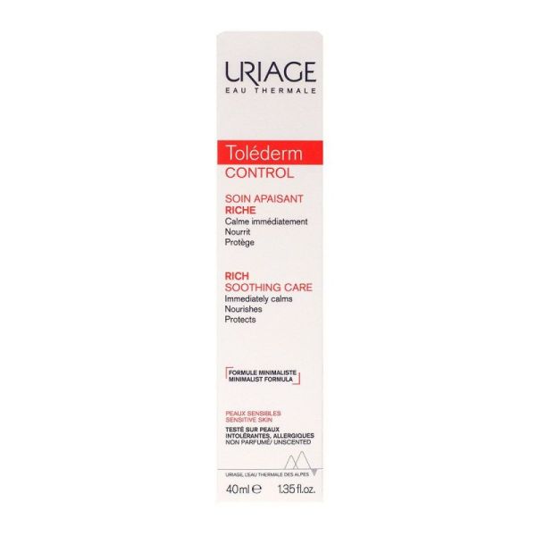 Uriage Tolederm Control Riche 40Ml