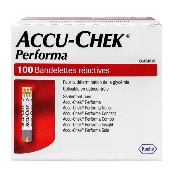 Accu-Chek Performa Bandelettes x100