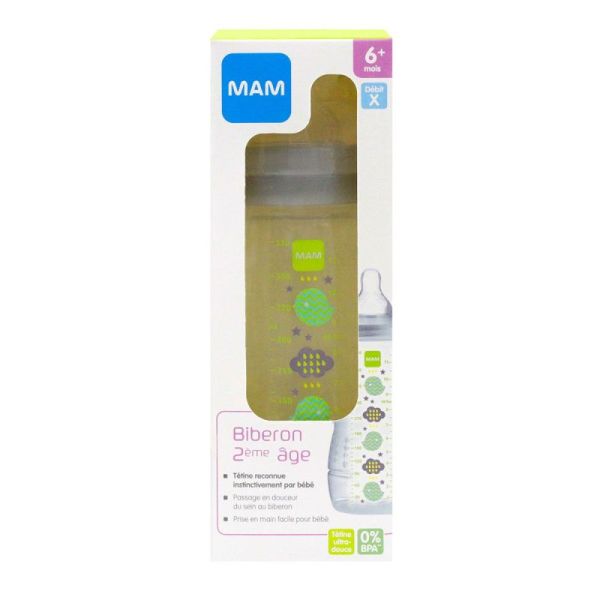 Bib Mam E Activ Gris Deb X 330Ml