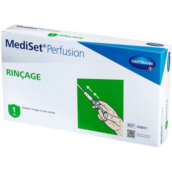 Mediset Perfusion Rinçage Voie Centrale