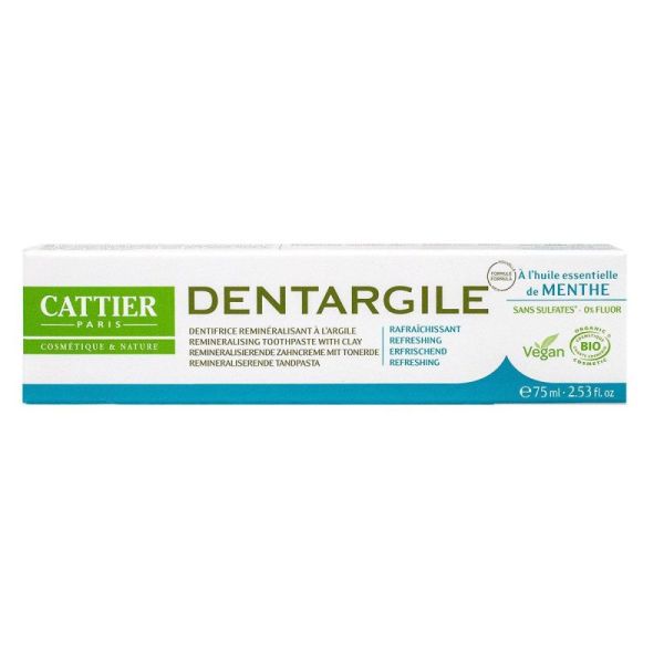 Dentargile Pâte Dtf Ment T/75Ml