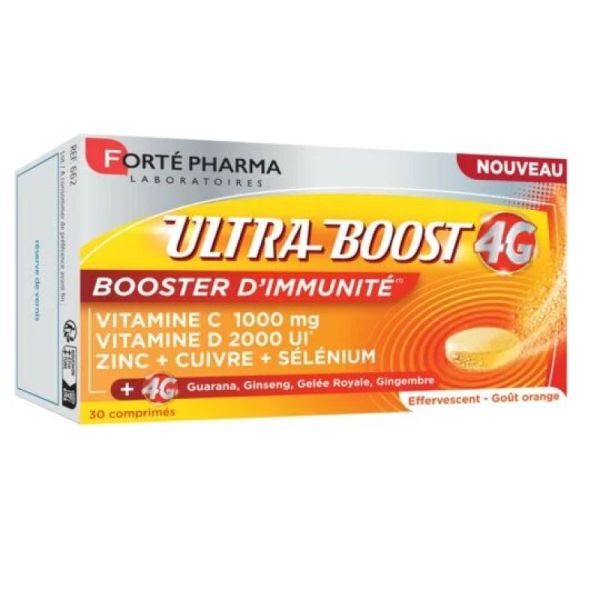 Ultra Boost Immunité 4G Comprimés Effervescents x30