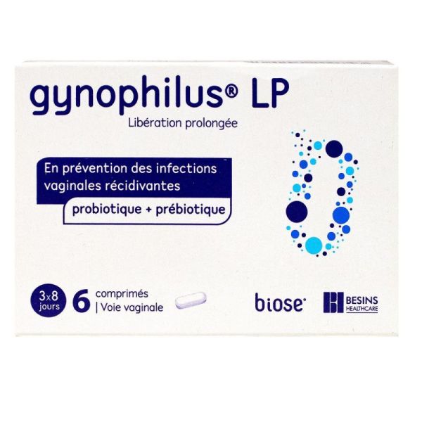 Gynophilus LP Comprimés Vaginal B/6