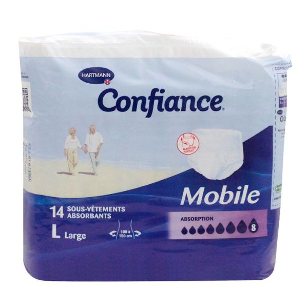 Confiance Mobile Slip Absorb Jet Nuit Tl S/14