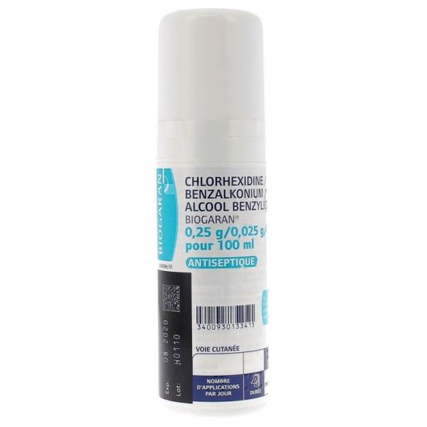 Chlorhex/Benz/Alcool Biog 100Ml