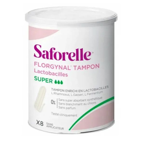 Florgynal Tamp Prob S/App Super 8