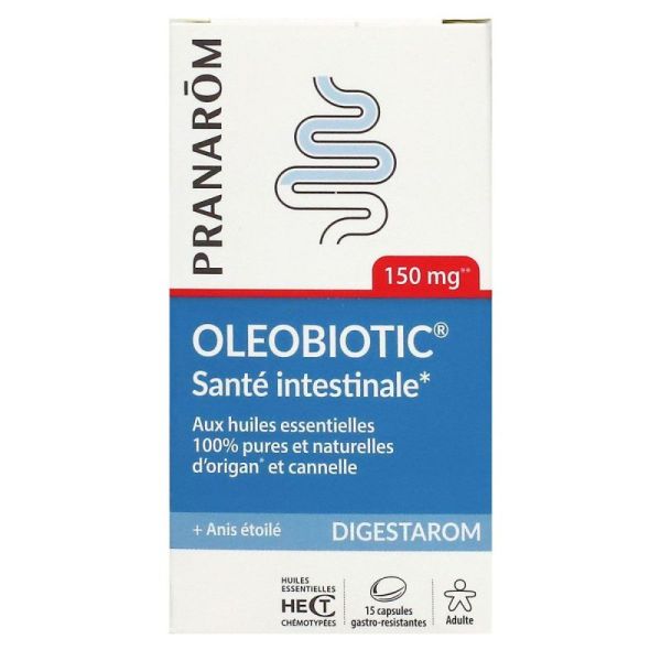 Pranarom Oleobiotic Intest Caps 15