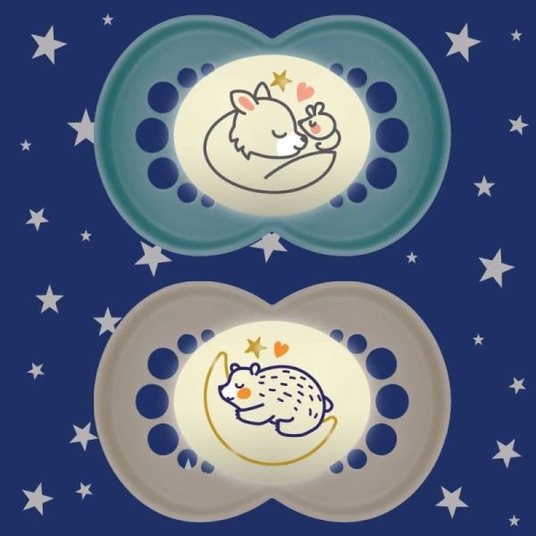 Sucet Mam Original Nui Sil 18+M X2