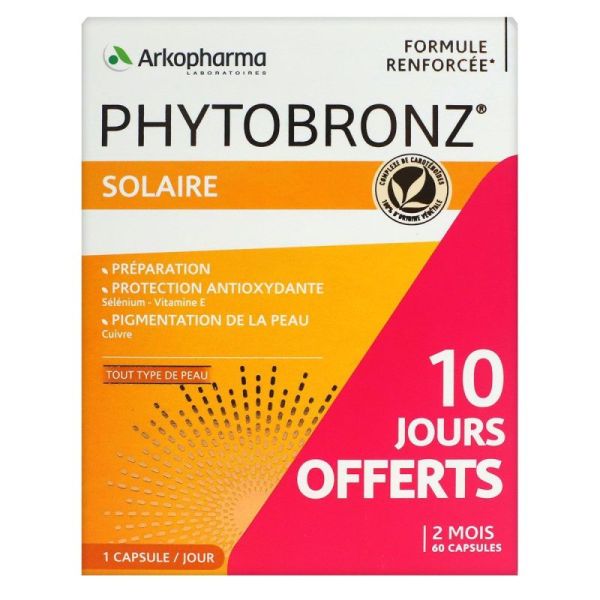 Phytobronz Caps Tous Types Peaux 2B/30