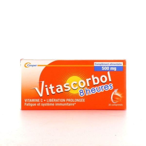 Vitascorbol 8Heure 500Mg Cpr 30