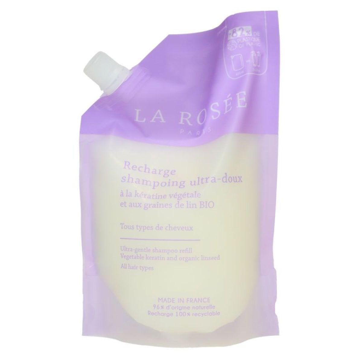 LA ROSEE SH ULTRA DOUX RECH 400ML main image 1