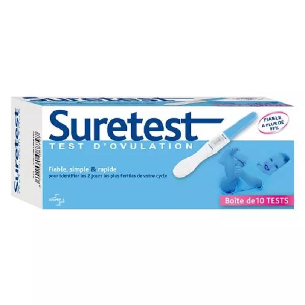 Suretest Test Ovulation Boîte de 10