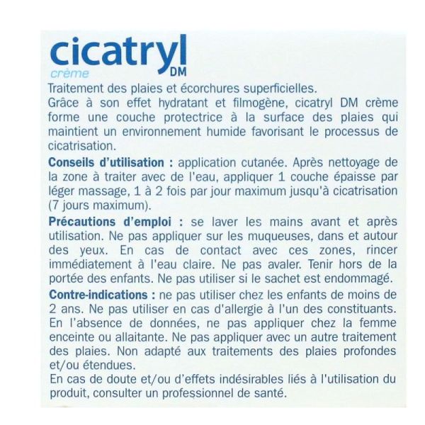 Cicatryl Dm Cr Sach 2G 10