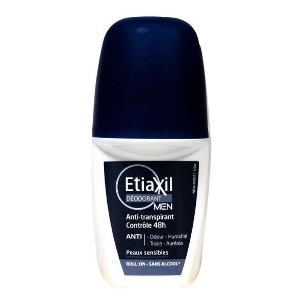 Etiaxil Homme Déod 72H Roll-On/50Ml