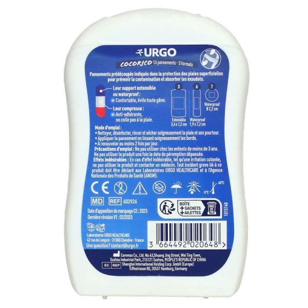 Urgo Pansement Cocorico x16