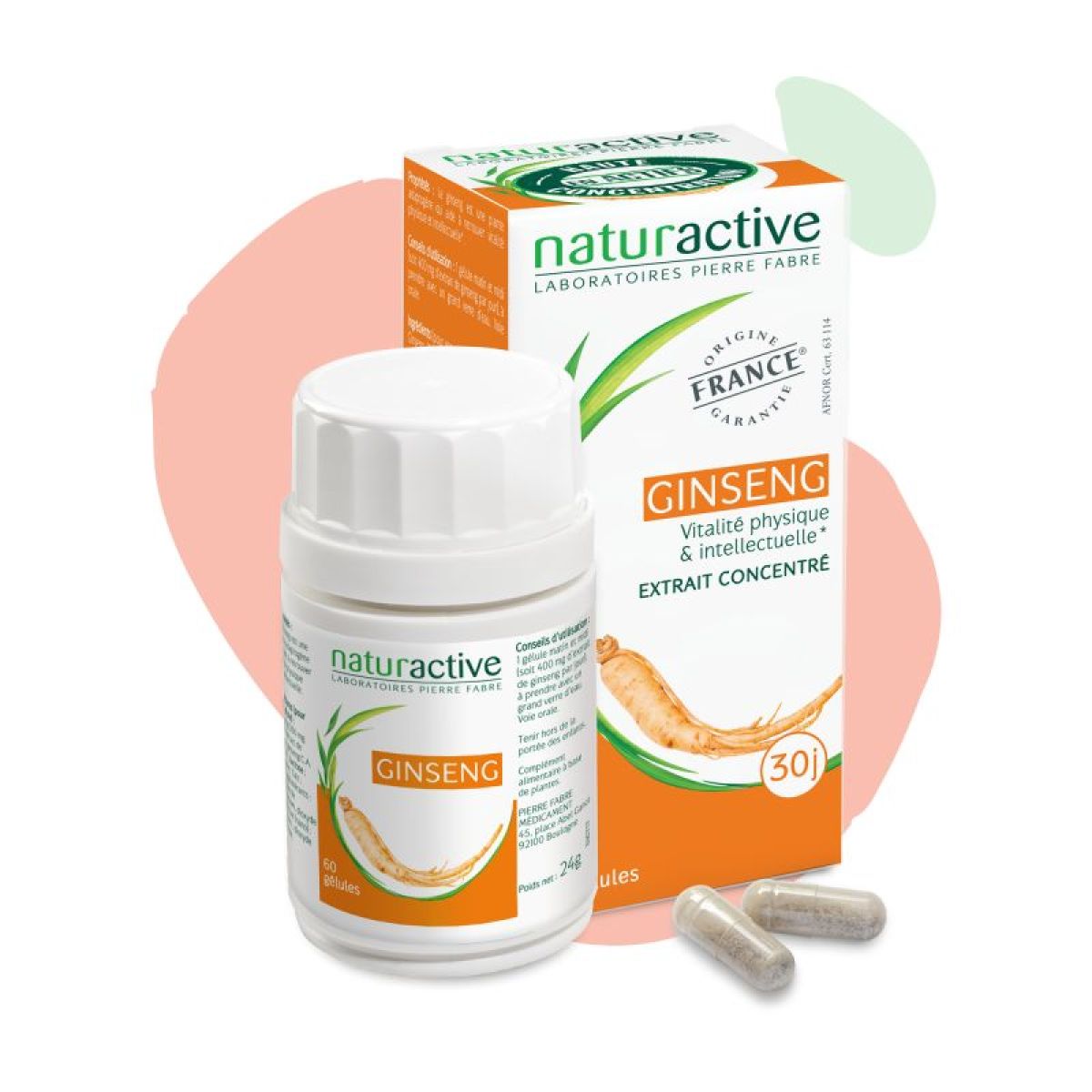 Naturactive Ginseng 60 Gélules Booster d'Énergie Naturel — free download