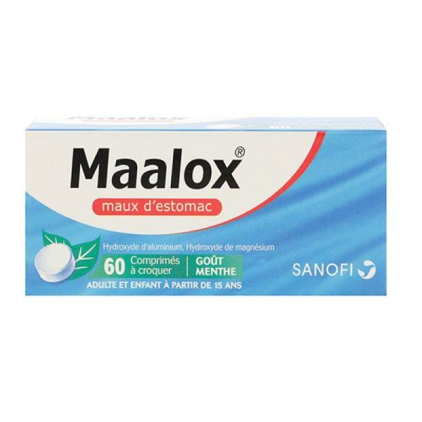 Maalox Menthe Cp Crq Plq/60